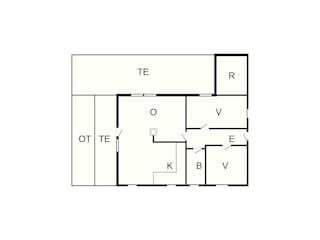 Holiday house Kongsmark Floor Plan 2