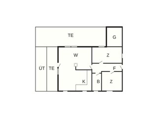 Ferienhaus Kongsmark Grundriss 2