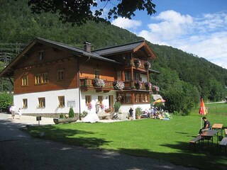 Haus Hirschpoint im Sommer