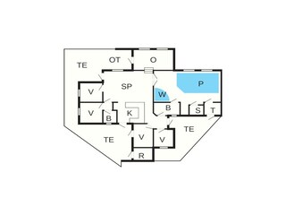 Maison de vacances Blokhus Plan d'étage 27