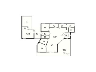 Ferienhaus Vaeggerløse Grundriss 41