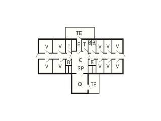 Vakantiehuis Herning Grondplan 22