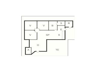 Maison de vacances Nørre Nebel Plan d'étage 2