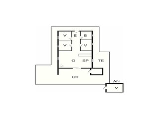 Vakantiehuis Jegum Grondplan 41