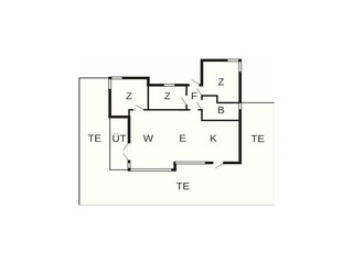 Maison de vacances Nordborg Plan d'étage 45