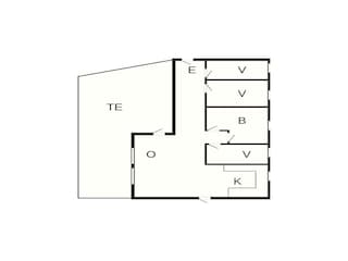 Holiday house Høll Floor Plan 3