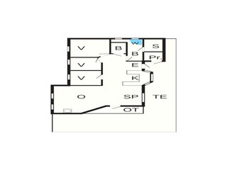 Vakantiehuis Sæby Grondplan 3