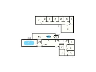 Casa de vacaciones Havneby Plano de planta 3