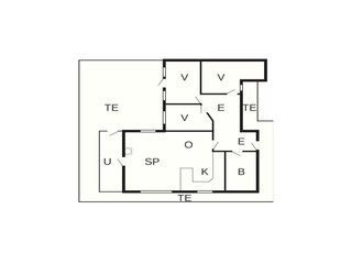 Ferienhaus Knebel Grundriss 2