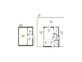 Vakantiehuis Hejlsminde Grondplan 26