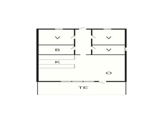 Casa de vacaciones Søndervig Plano de planta 38