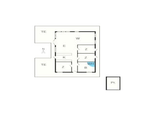 Vakantiehuis Hou Grondplan 7