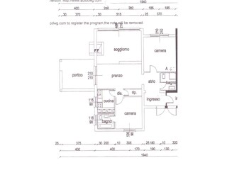 Appartamento per vacanze Porto Valtravaglia Pianta del piano 29