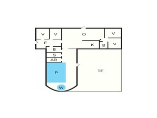 Casa de vacaciones Marielyst Plano de planta 10