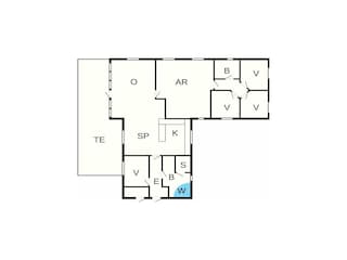 Vakantiehuis Olpenitz Grondplan 17
