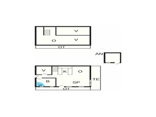 Vakantiehuis Aarhus Grondplan 3