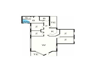 Holiday house Vorupør Floor Plan 2