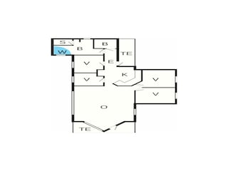 Ferienhaus Vorupør Grundriss 36