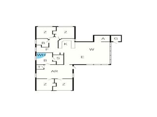 Ferienhaus Løkken Grundriss 43