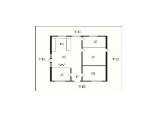 Casa de vacaciones Løkken Plano de planta 2