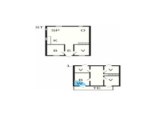 Casa per le vacanze Gjern Pianta del piano 44