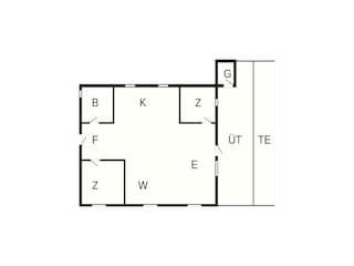 Holiday house Læsø Floor Plan 38