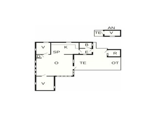 Casa per le vacanze Dannemare Pianta del piano 38