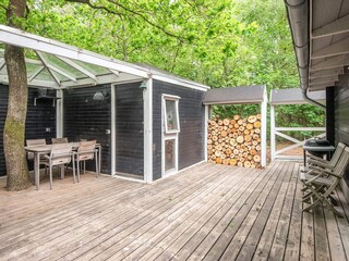 Ferienhaus Rønde Außenaufnahme 4