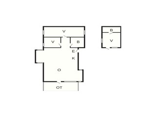 Casa de vacaciones Frederikshavn Plano de planta 41