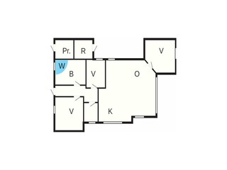 Casa per le vacanze Rindby Pianta del piano 46