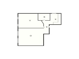 Appartement Thyborøn Grondplan 7