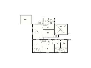 Vakantiehuis Eidsvåg Grondplan 9
