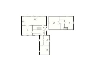 Holiday house Marstal Floor Plan 2