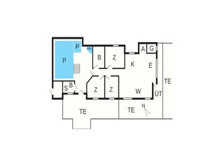 Ferienhaus Bratten Strand Grundriss 3