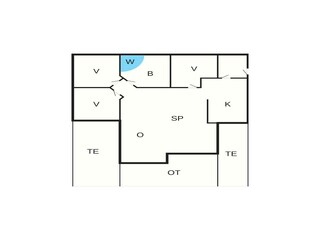 Maison de vacances Reersø Plan d'étage 30