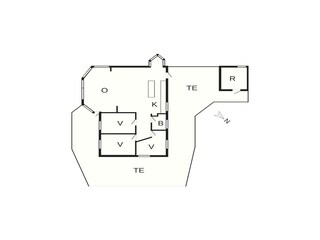 Maison de vacances Løkken Plan d'étage 41