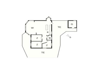 Ferienhaus Løkken Grundriss 42