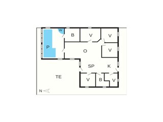 Maison de vacances Handbjerg Plan d'étage 31