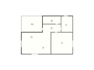Vakantiehuis Unnaryd Grondplan 19