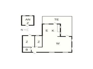 Holiday house Hyldtofte Floor Plan 5