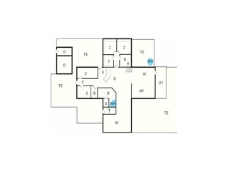 Vakantiehuis Kongsmark Grondplan 3