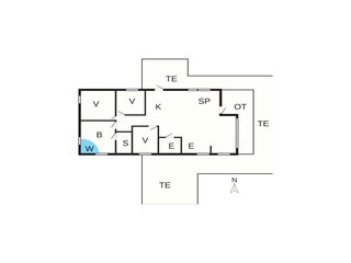 Maison de vacances Als Plan d'étage 5