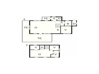 Vakantiehuis Leikong Grondplan 33