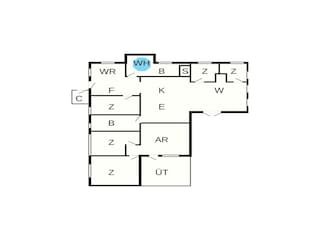 Ferienhaus Løkken Grundriss 33