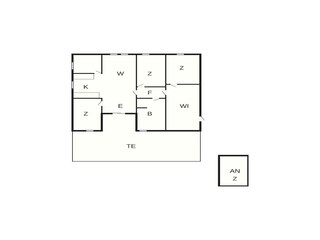 Ferienhaus Skaven Strand Grundriss 3