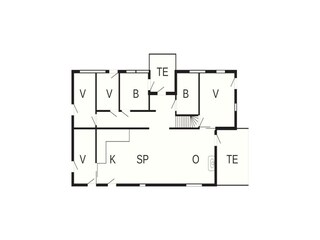 Vakantiehuis Lillehammer Grondplan 17