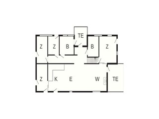 Vakantiehuis Lillehammer Grondplan 16