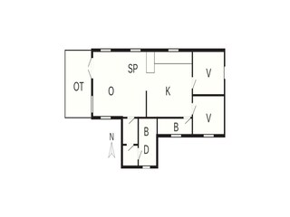 Holiday house Fåvang Floor Plan 38