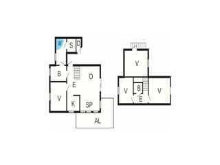 Vakantiehuis Balestrand Grondplan 23