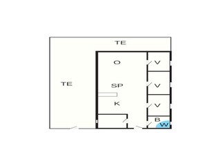 Ferienhaus Kramnitse Grundriss 2